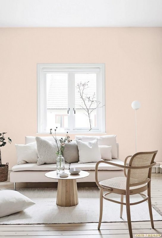 Giấy dán tường hàn quốc màu pastel với nét đẹp nhẹ nhàng nhưng vẫn nổi bật giúp mang đến sự hài hòa cho ngôi nhà